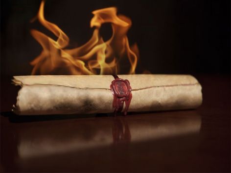 What Are the Seven Seals of Revelation? (Illustration of a sealed scroll.)
